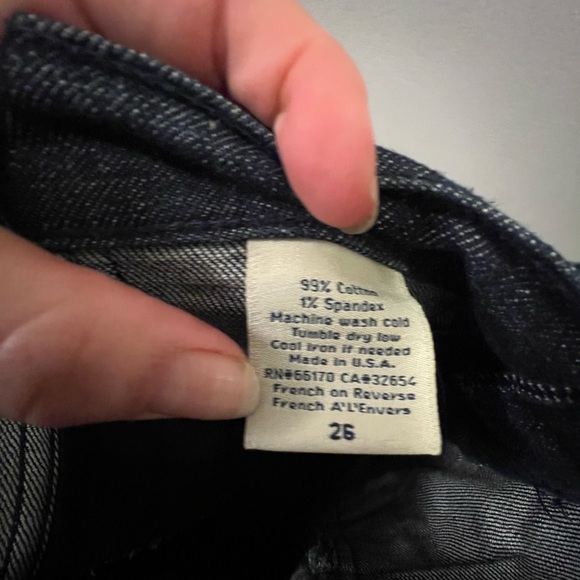 Dark Flare Wide Leg Jeans - Picture 4 of 6